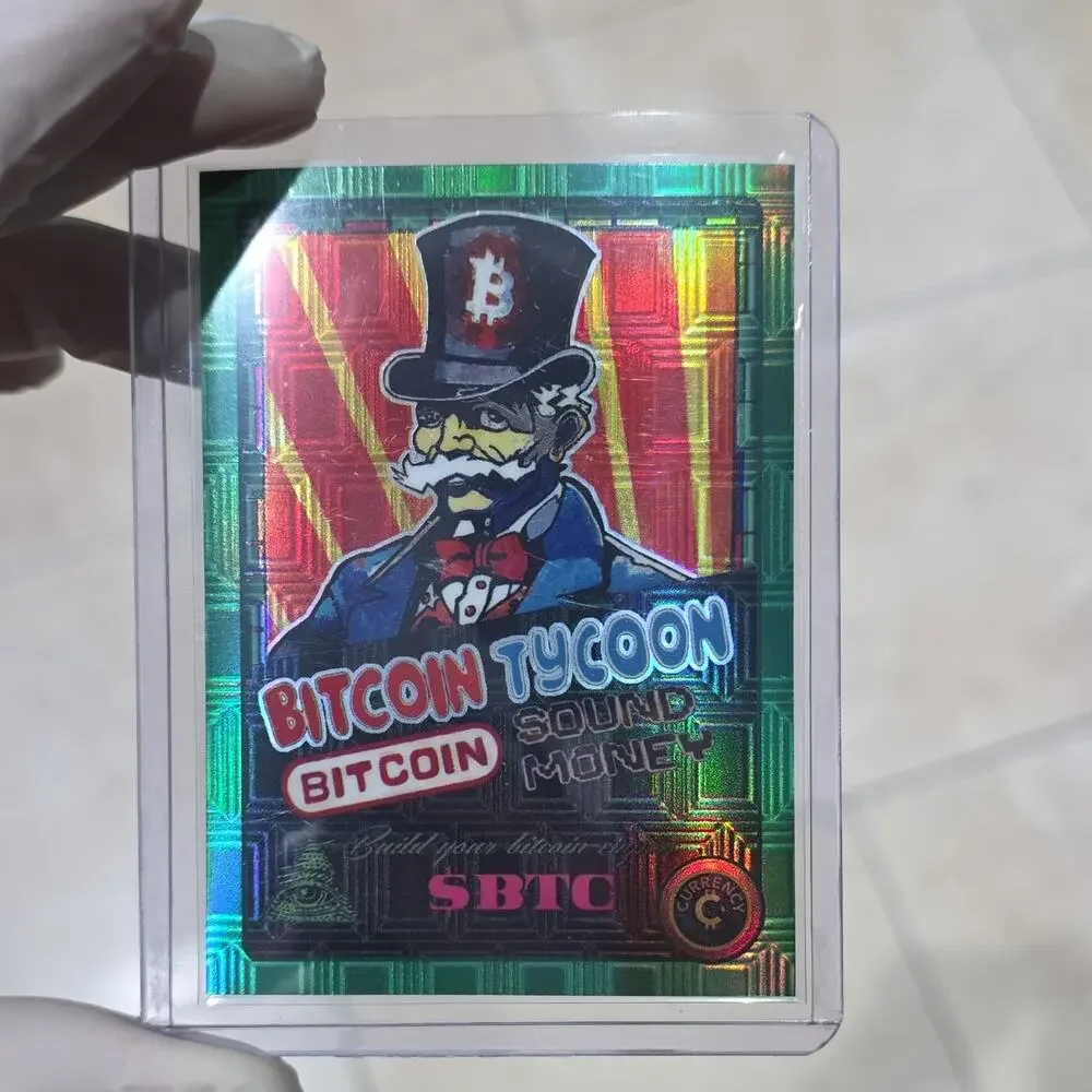 Cardsmiths Bitcoin Tycoon Satoshi Nakamoto Currency Cred Serial #119 Card